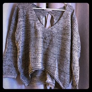 Crop top sweater